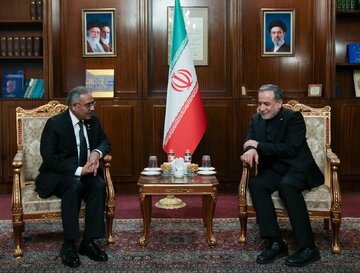 دیدار دبیرکل سازمان دی ۸ با وزیر امور خارجه ایران