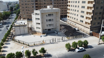‌پایان عملیات ساخت کتابخانه فرشتگان میناب ‌در شیراز