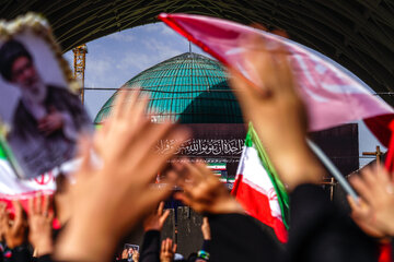 مراسم وداع با رهبر شهید انقلاب