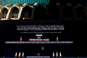 مراسم وداع با رهبر شهید انقلاب