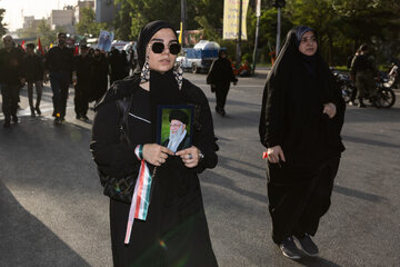 مراسم وداع با رهبر شهید انقلاب