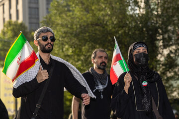 مراسم وداع با رهبر شهید انقلاب