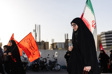 مراسم وداع با رهبر شهید انقلاب