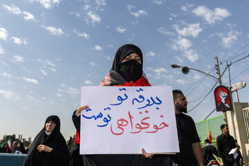 مراسم وداع با رهبر شهید انقلاب