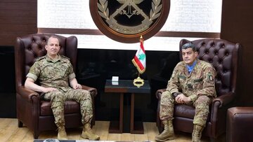 رایزنی فرماندهان ارتش لبنان و یونیفل درباره وضعیت جنوب این کشور