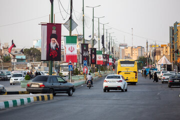 آماده سازی شهر قم پیش از مراسم تشییع رهبر شهید