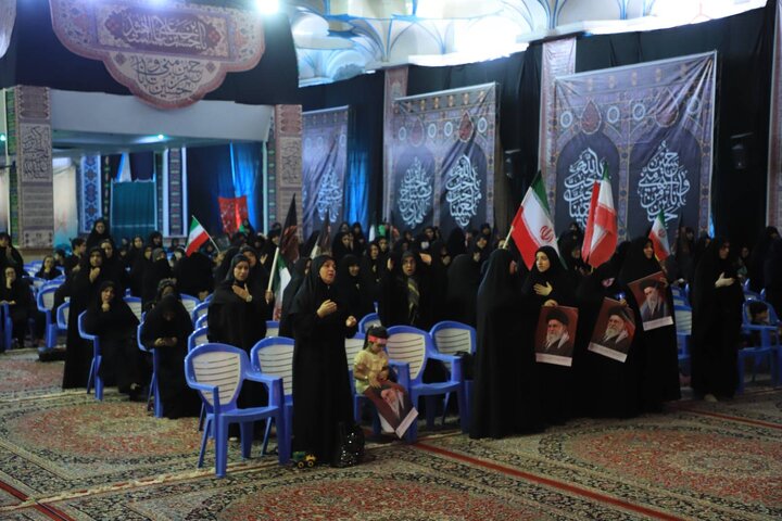 تجدید میثاق با آرمانهای انقلاب در حسینیه ثارالله کرمان