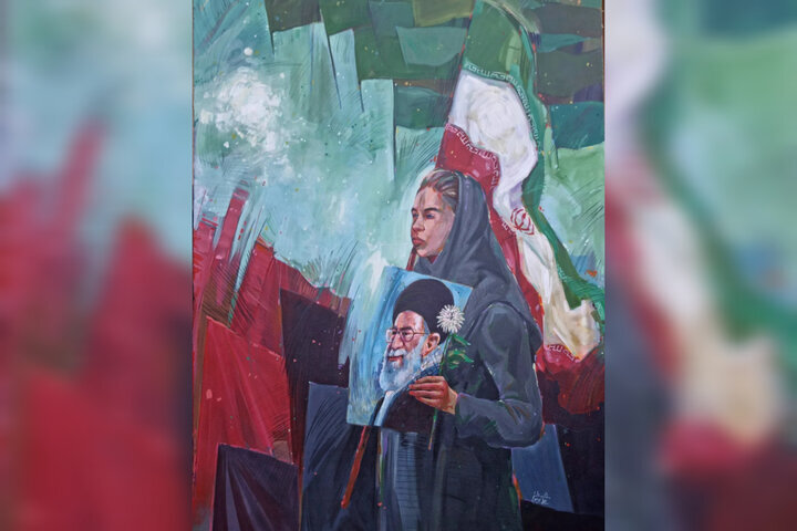 آنچه در هنرهای تجسمی برای رهبر شهید نقش زده شد