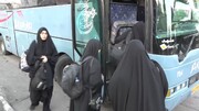 دانشجویان مازندرانی در مسیر بدرقه رهبر شهید انقلاب