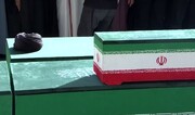 هواپیمای حامل پیکر رهبر شهید، تهران را به مقصد نجف ترک کرد