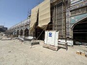 نام ۱۶۲ شهید آستارا بر کاشی‌های حرم مطهر امام حسین(ع) نقش بست