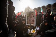 دومین روز مراسم وداع با رهبر شهید انقلاب در مصلای تهران -۳