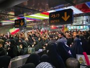ثبت بیش از ۹ میلیون تردد در مترو تاساعت ۹صبح امروز/ حضور بالغ بر۶میلیون زائر در مصلی تهران