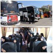 اعزام کاروان تجدید میثاق دانشگاه علوم پزشکی اراک با امام شهید