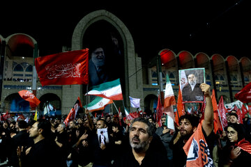 دومین روز مراسم وداع با رهبر شهید انقلاب در مصلای تهران
