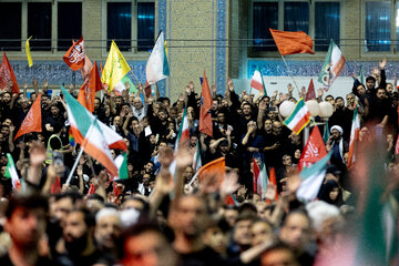 دومین روز مراسم وداع با رهبر شهید انقلاب در مصلای تهران