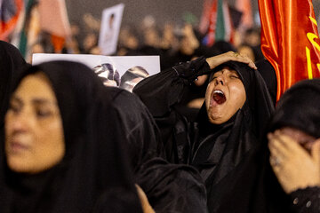دومین روز مراسم وداع با رهبر شهید انقلاب در مصلای تهران