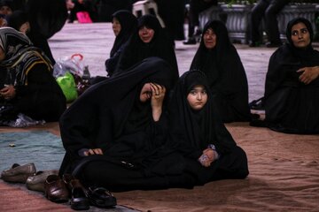 مراسم وداع با رهبر شهید - همدان