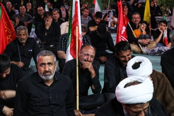 مراسم وداع با رهبر شهید - همدان