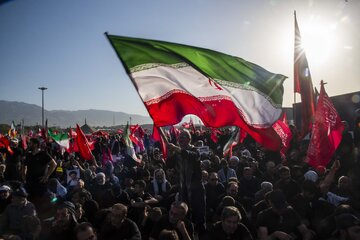 دومین روز مراسم وداع با رهبر شهید انقلاب در مصلای تهران
