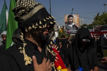 دومین روز مراسم وداع با رهبر شهید انقلاب در مصلای تهران