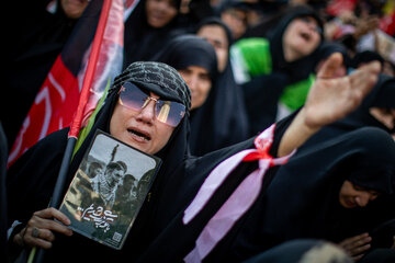 دومین روز مراسم وداع با رهبر شهید انقلاب در مصلای تهران