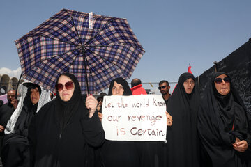 دومین روز مراسم وداع با رهبر شهید انقلاب در مصلای تهران