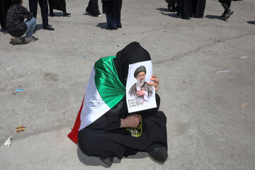 دومین روز مراسم وداع با رهبر شهید انقلاب در مصلای تهران
