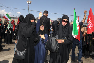 دومین روز مراسم وداع با رهبر شهید انقلاب در مصلای تهران