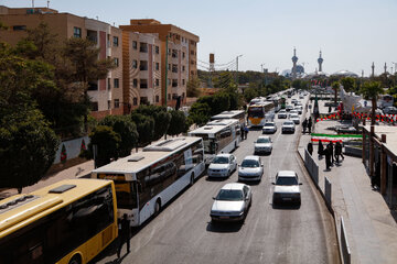 اعزام کاروان شرکت‌کنندگان در مراسم بدرقه و تشییع پیکر امام شهید - اصفهان
