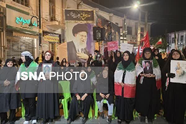 مازندران، یکصدا در سوگ رهبر شهید