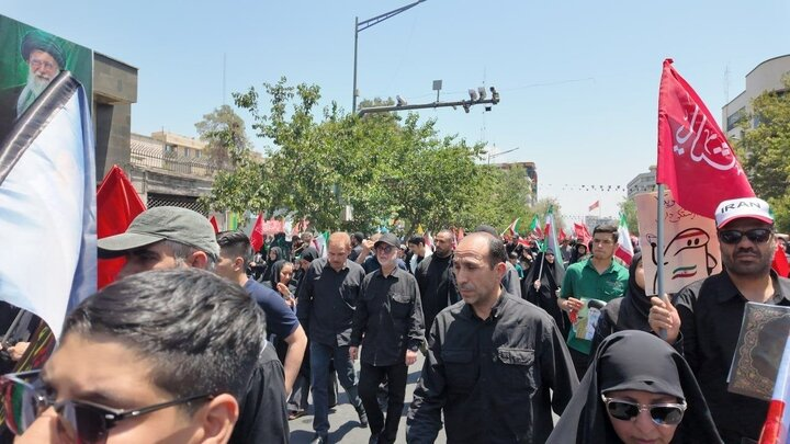 تهران در آخرین روز وداع؛ غرق در موج خروشان بدرقه میلیونی به سمت «لشگری»