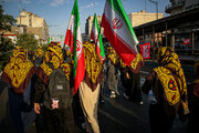 مراسم تشییع پیکر مطهر رهبر شهید انقلاب - تهران/ ۱