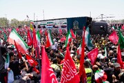 پایان مراسم تشییع در تهران قبل از ساعت ۱۷ /انتقال پیکرهای مطهر به شهر قم پیش از اذان مغرب