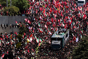 مراسم تشییع پیکر مطهر رهبر شهید انقلاب - تهران / ۹