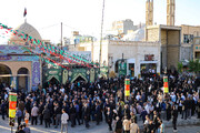 مراسم جاماندگان تشییع رهبر شهید - شهرکرد