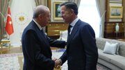 دیدار اردوغان و روته پیش از نشست سران ناتو