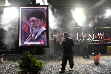 حال و هوای اربعینی اطرف تهران پیش از مراسم تشییع رهبر شهید