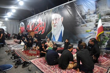 حال و هوای اربعینی اطرف تهران پیش از مراسم تشییع رهبر شهید