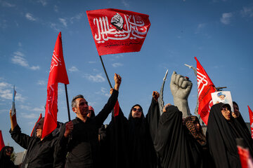 مراسم تشییع پیکر مطهر رهبر شهید انقلاب - تهران/ میدان انقلاب