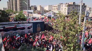 حضور میلیونی مردم در تشییع رهبر شهید، انسجام ملی و اقتدار ایران را به نمایش گذاشت