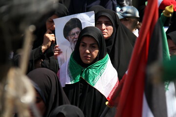 اجتماع بزرگ مردم کوهدشت در خونخواهی رهبر شهید