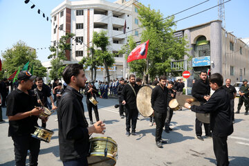 مراسم جاماندگان تشییع رهبر شهید - اردبیل
