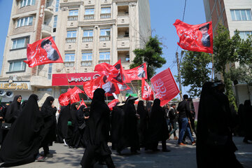 مراسم جاماندگان تشییع رهبر شهید - اردبیل