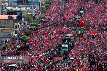 تهران در آخرین روز وداع؛ غرق در موج خروشان بدرقه میلیونی رهبر شهید