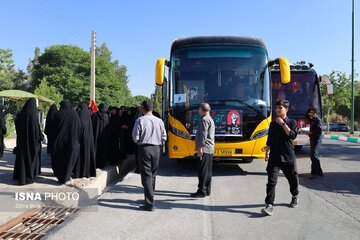 پیش‌بینی ۲۰۷ اتوبوس و میدل‌باس برای جابه‌جایی زائران به قم و مشهد