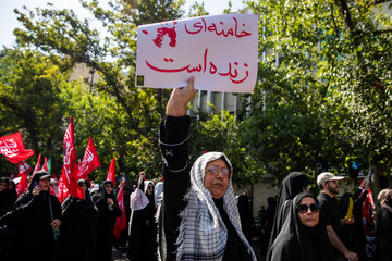 مراسم تشییع پیکر مطهر رهبر شهید انقلاب - تهران