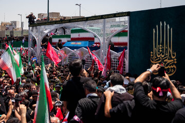 مراسم تشییع پیکر مطهر رهبر شهید انقلاب - تهران