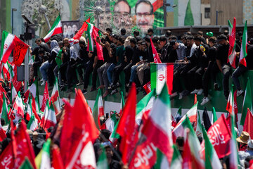 مراسم تشییع پیکر مطهر رهبر شهید انقلاب - تهران