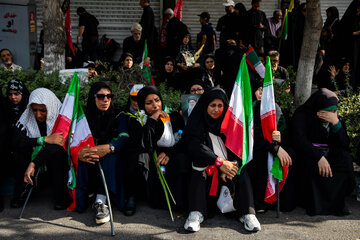 مراسم تشییع پیکر مطهر رهبر شهید انقلاب - تهران